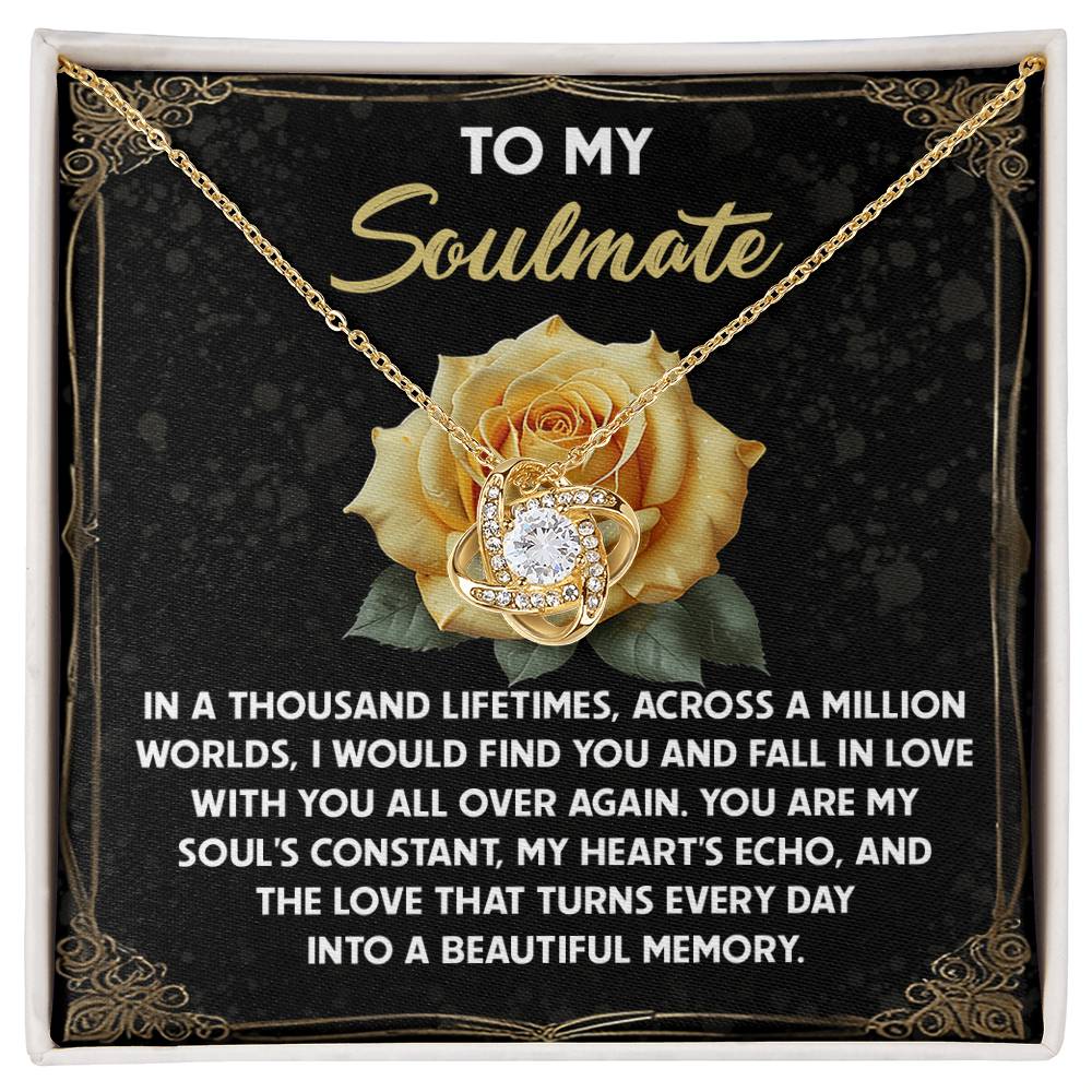 Soulmate - Beautiful Memory - Love Knot Necklace