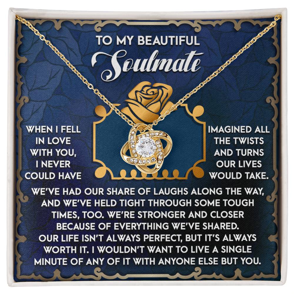 Soulmate - The Way - Love Knot Necklace