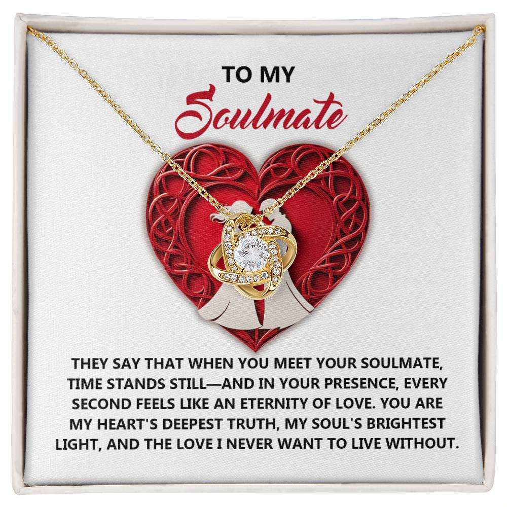 Soulmate - Deepest Truth - Love Knot Necklace