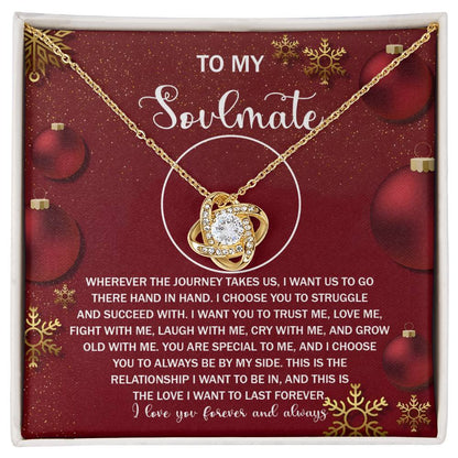 Soulmate - By My Side 2 - Love Knot Necklace