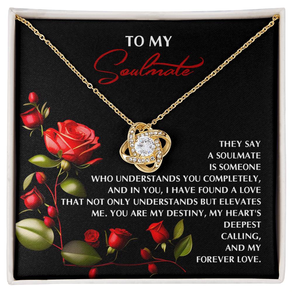 Soulmate - Deepest Calling - Love Knot Necklace