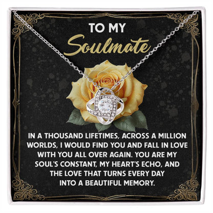 Soulmate - Beautiful Memory - Love Knot Necklace