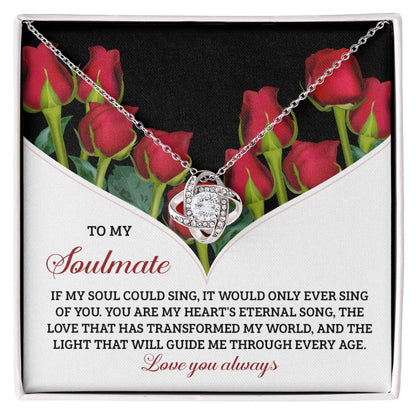 Soulmate - Eternal Song - Love Knot Necklace