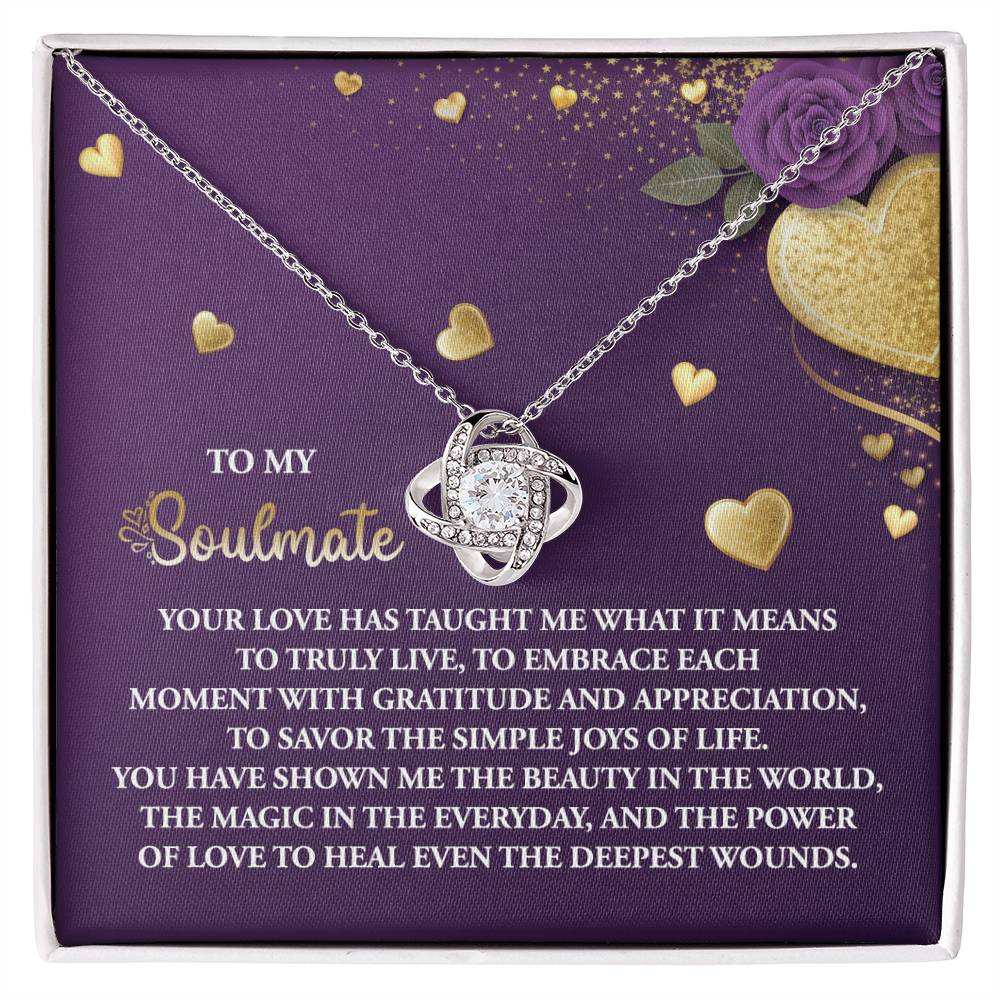 Soulmate - Joys Of Life - Love Knot Necklace