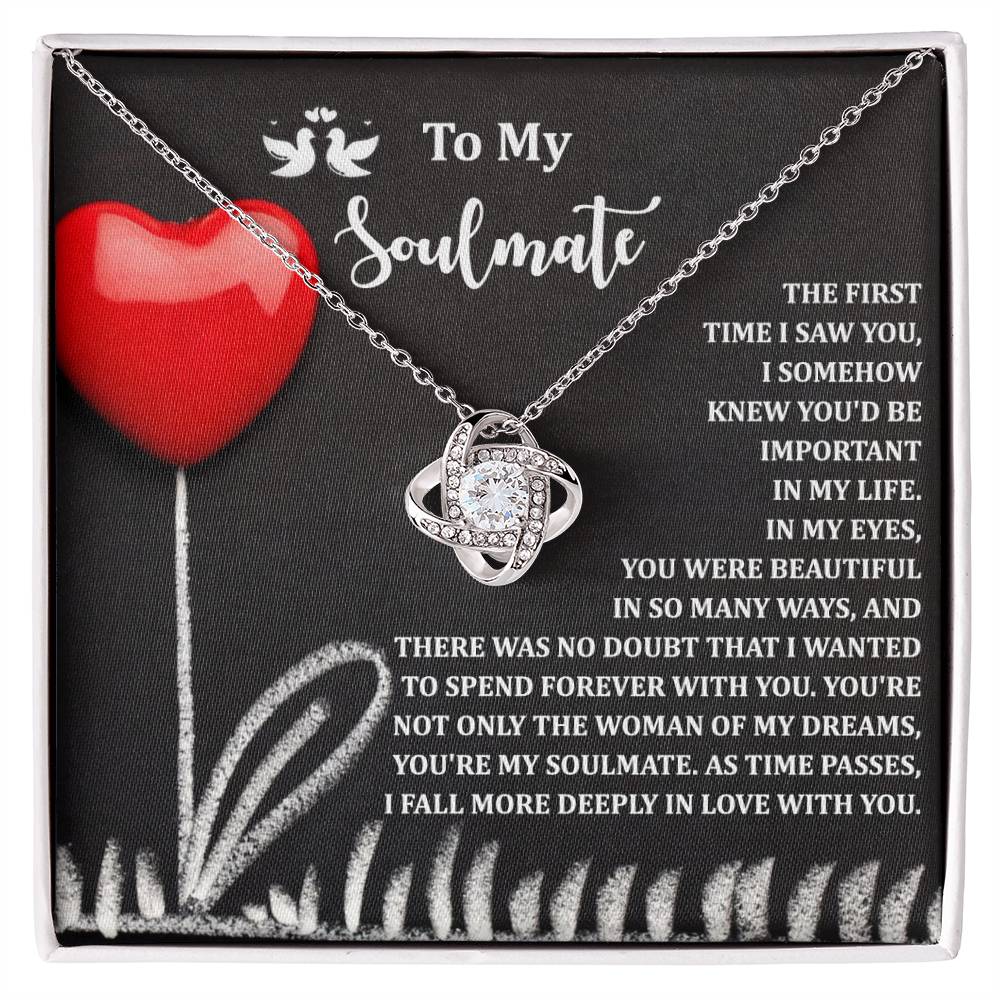 Soulmate - Forever With You - Love Knot Necklace