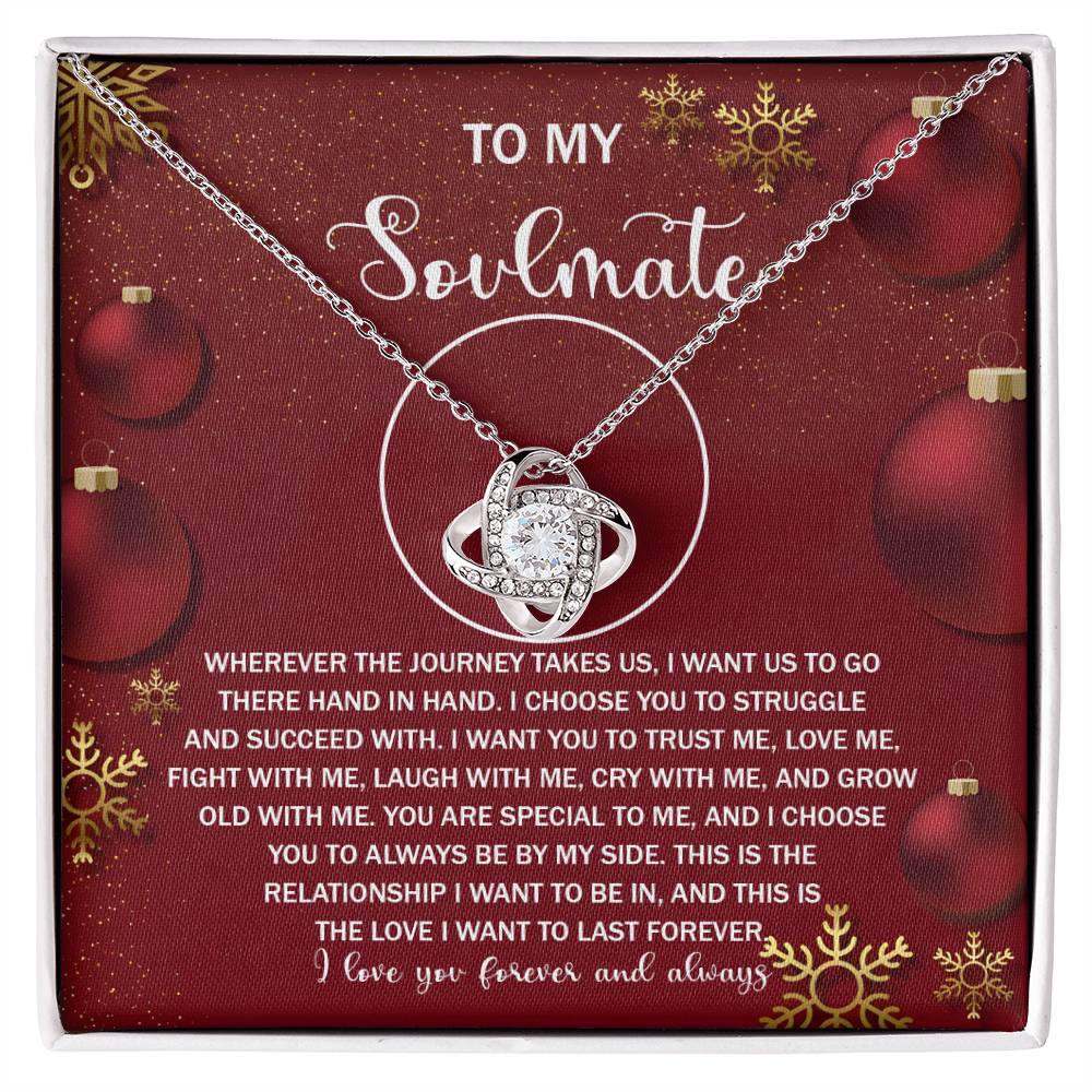 Soulmate - By My Side 2 - Love Knot Necklace