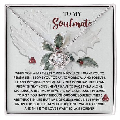 Soulmate - To Be With - Love Knot Necklace