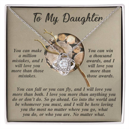 Daughter - A Thousand Awards - Love Knot Necklace