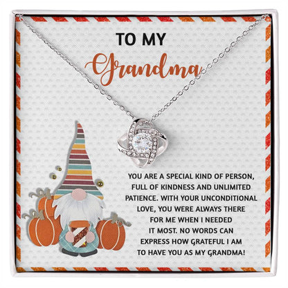 Grandma - Needed It Most - Love Knot Necklace