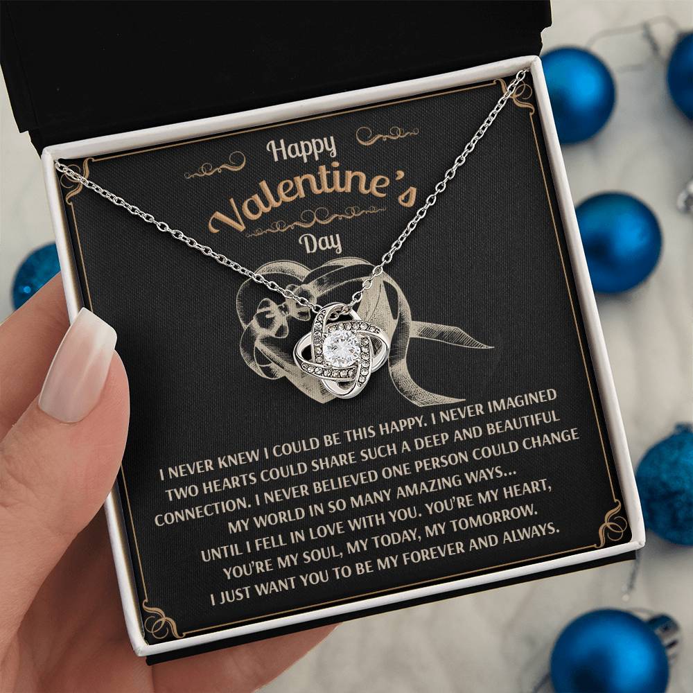 Soulmate - Amazing Ways - Love Knot Necklace