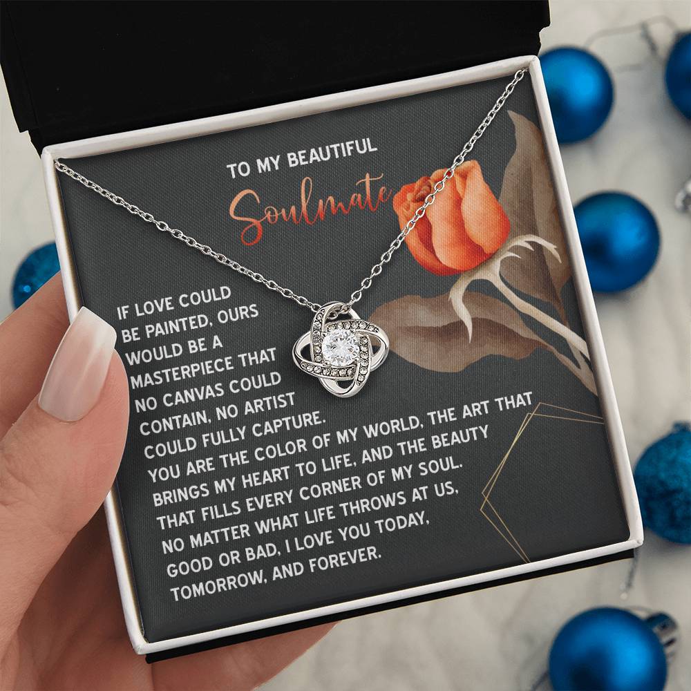 Soulmate - A Masterpiece - Love Knot Necklace