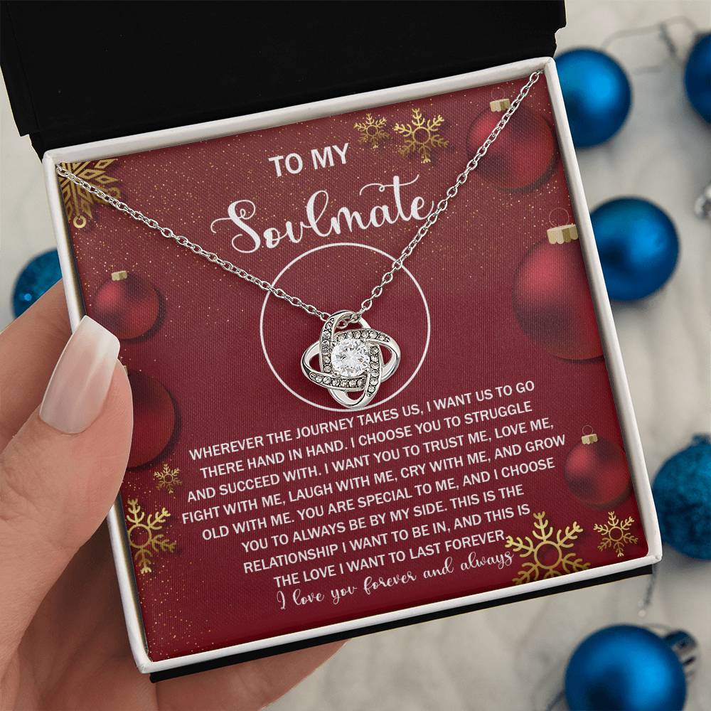 Soulmate - By My Side 2 - Love Knot Necklace