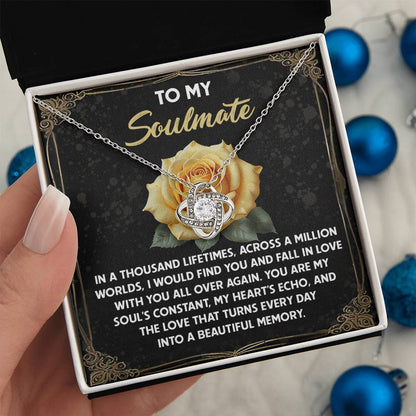 Soulmate - Beautiful Memory - Love Knot Necklace