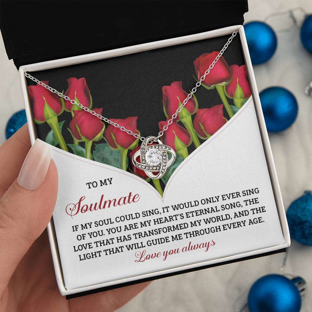 Soulmate - Eternal Song - Love Knot Necklace