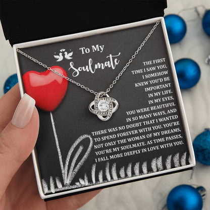 Soulmate - Forever With You - Love Knot Necklace