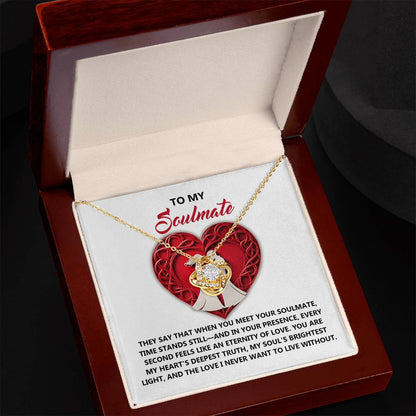 Soulmate - Deepest Truth - Love Knot Necklace