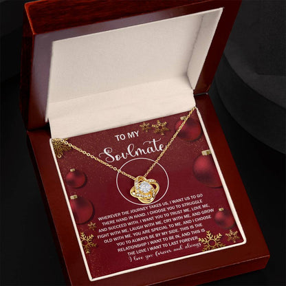 Soulmate - By My Side 2 - Love Knot Necklace