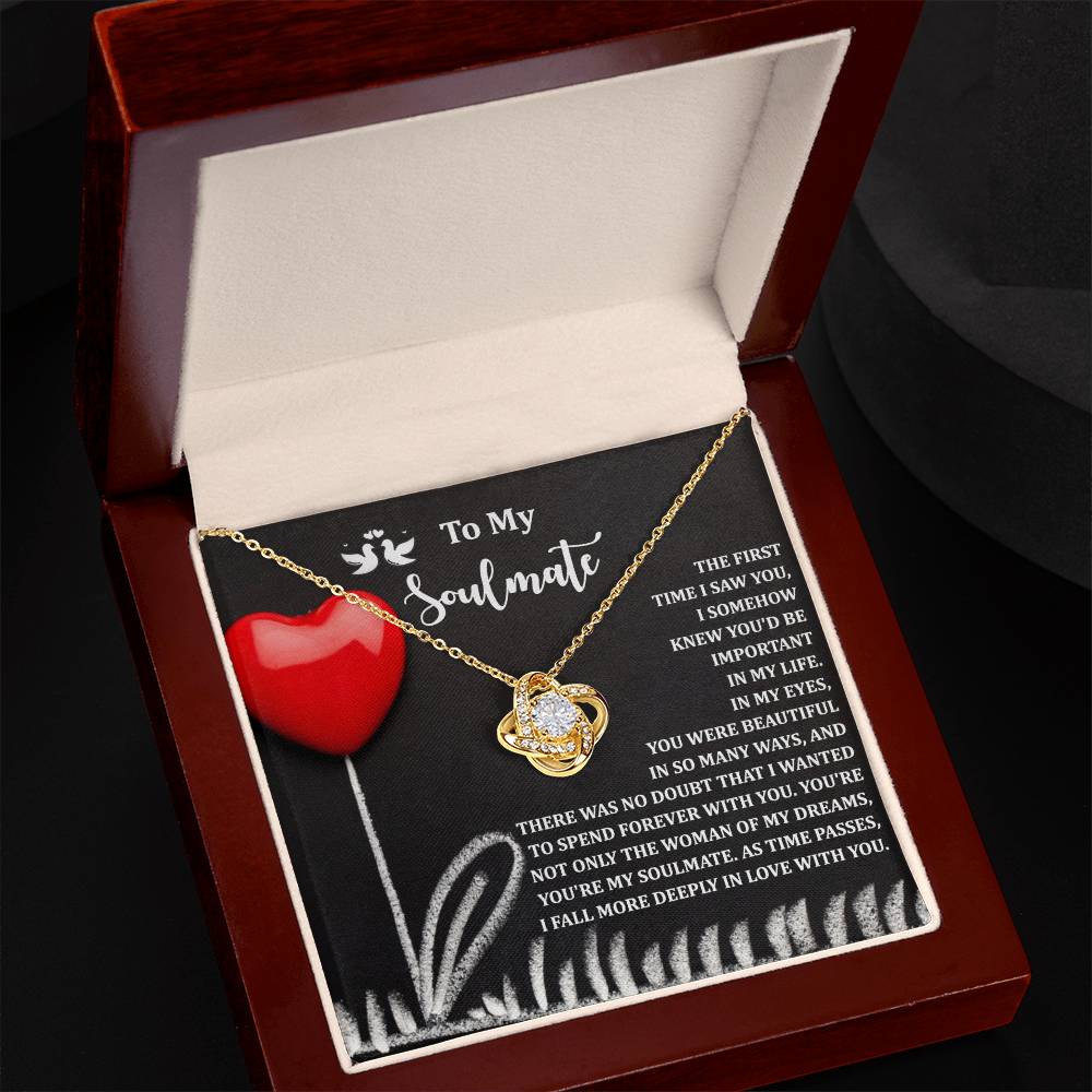 Soulmate - Forever With You - Love Knot Necklace