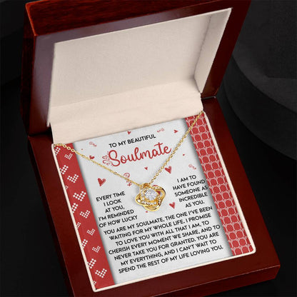 Soulmate - My Whole Life - Love Knot Necklace