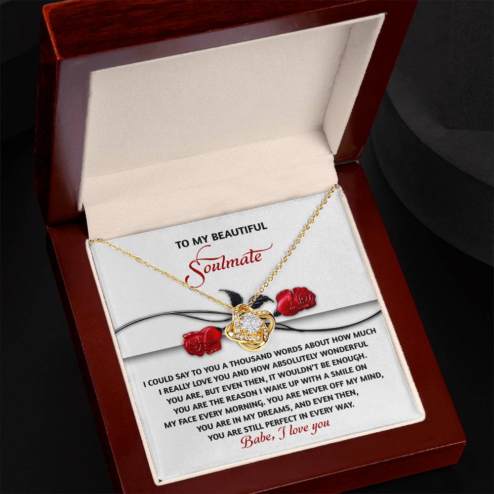 Soulmate - Every Morning - Love Knot Necklace