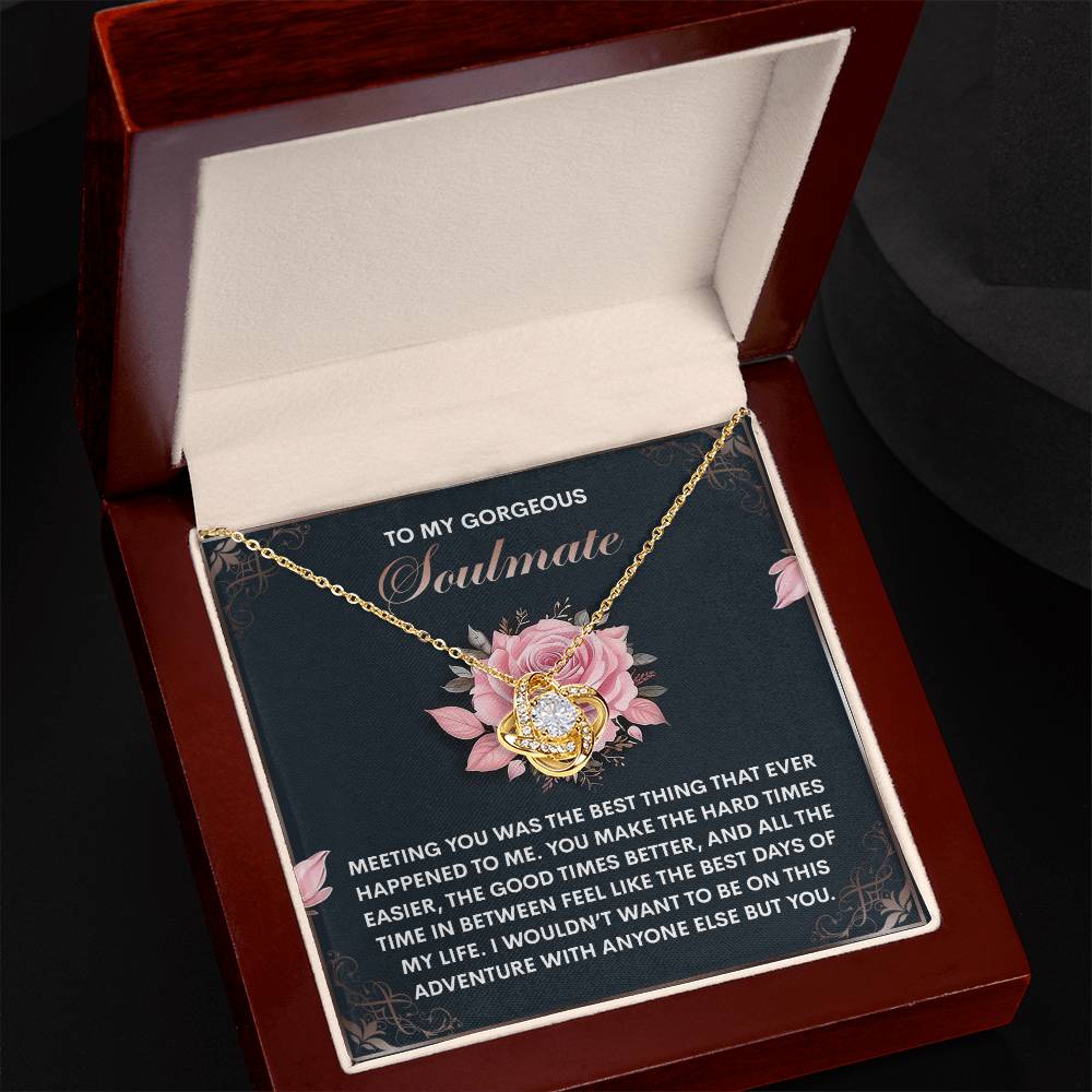 Soulmate - Best Days - Love Knot Necklace