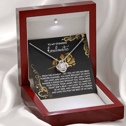 Soulmate - I Met You 2 - Love Knot Necklace