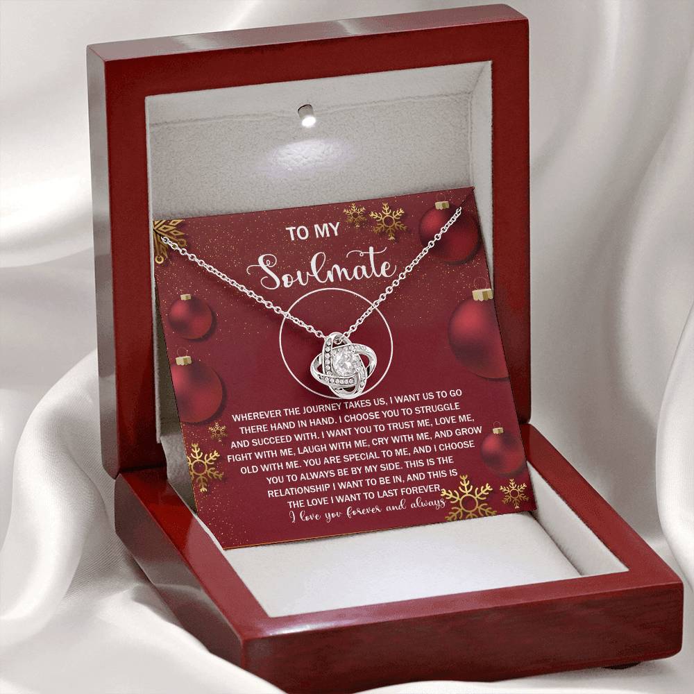 Soulmate - By My Side 2 - Love Knot Necklace