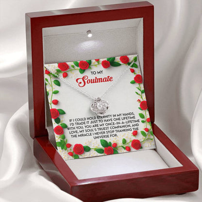 Soulmate - One Lifetime - Love Knot Necklace