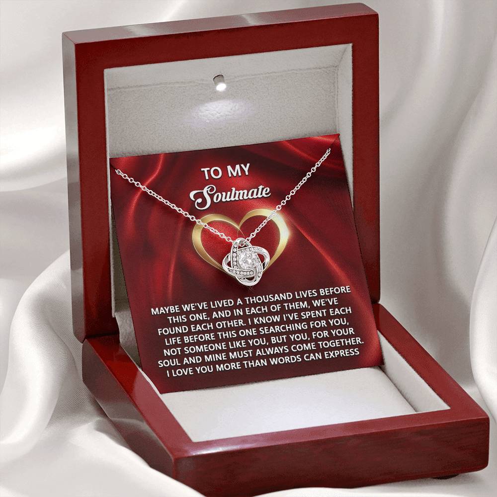 Soulmate - Your Soul - Love Knot Necklace