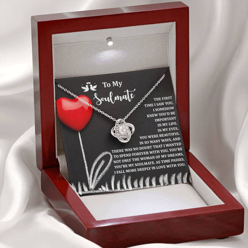 Soulmate - Forever With You - Love Knot Necklace