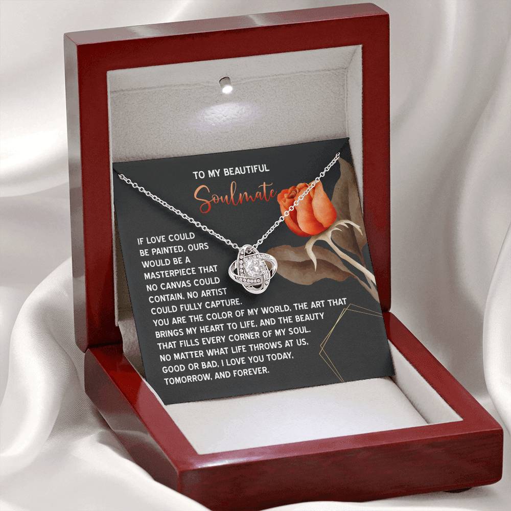 Soulmate - A Masterpiece - Love Knot Necklace