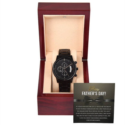 Father's Day - Truly Special - Metal Chronograph Watch