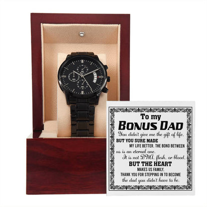 Bonus Dad - Gift Of Life - Metal Chronograph Watch