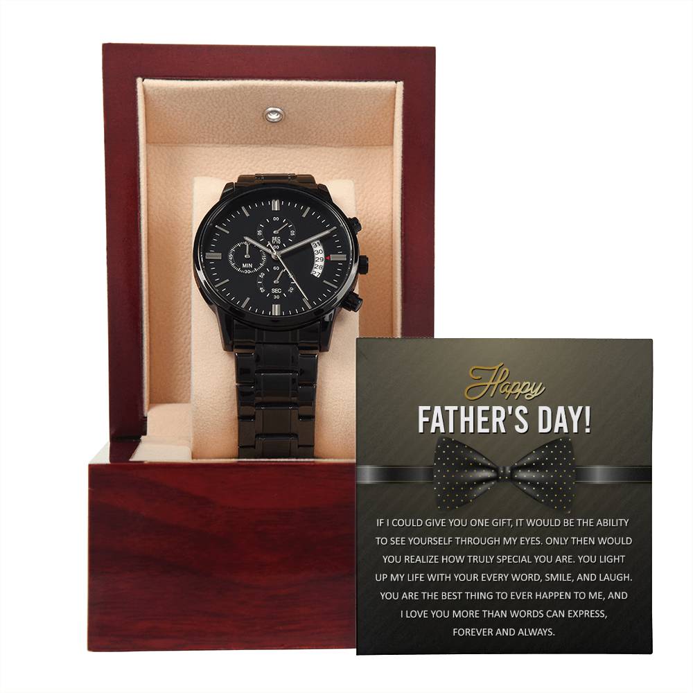 Father's Day - Truly Special - Metal Chronograph Watch