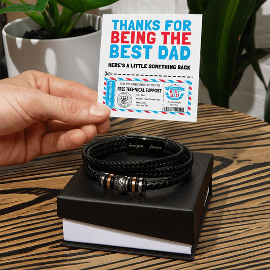Papá - Vale de regalo - Pulsera