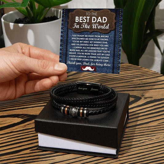 Dad - To Be Strong- Bracelet