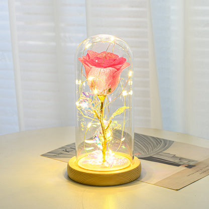 Enchanted Lumière Rose Lamp