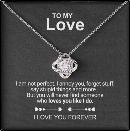 To My Love - Necklace With Gift Box