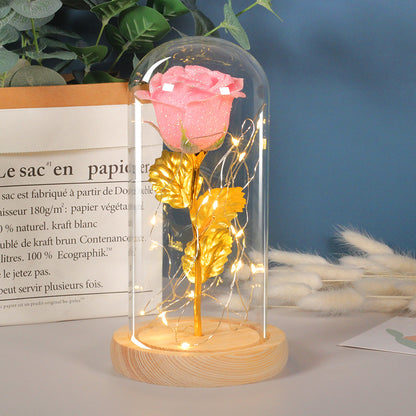 Enchanted Lumière Rose Lamp