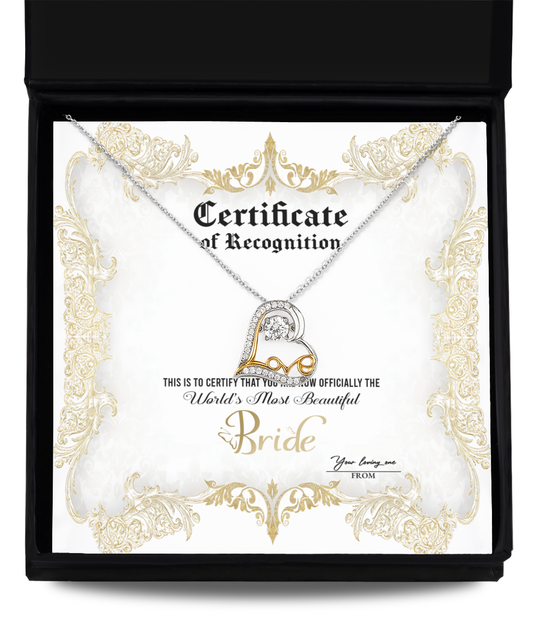 Bride - Certificate Of Achievement - GB