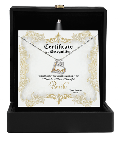 Bride - Certificate Of Achievement - GB