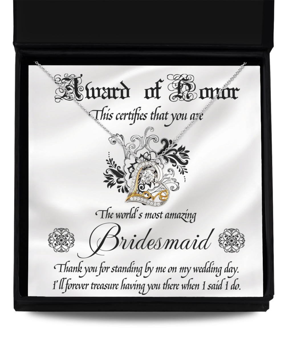 Bridesmaid - Award Of Honor - GB