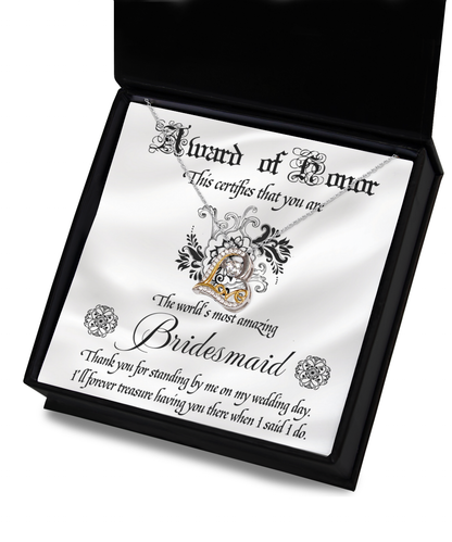 Bridesmaid - Award Of Honor - GB