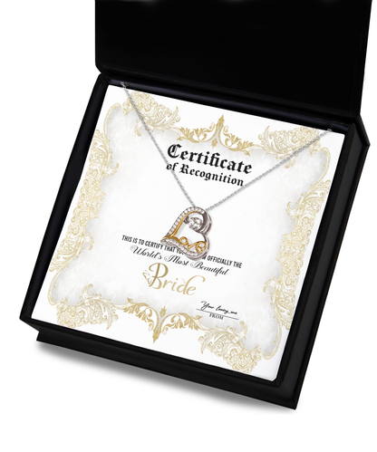 Bride - Certificate Of Achievement - GB