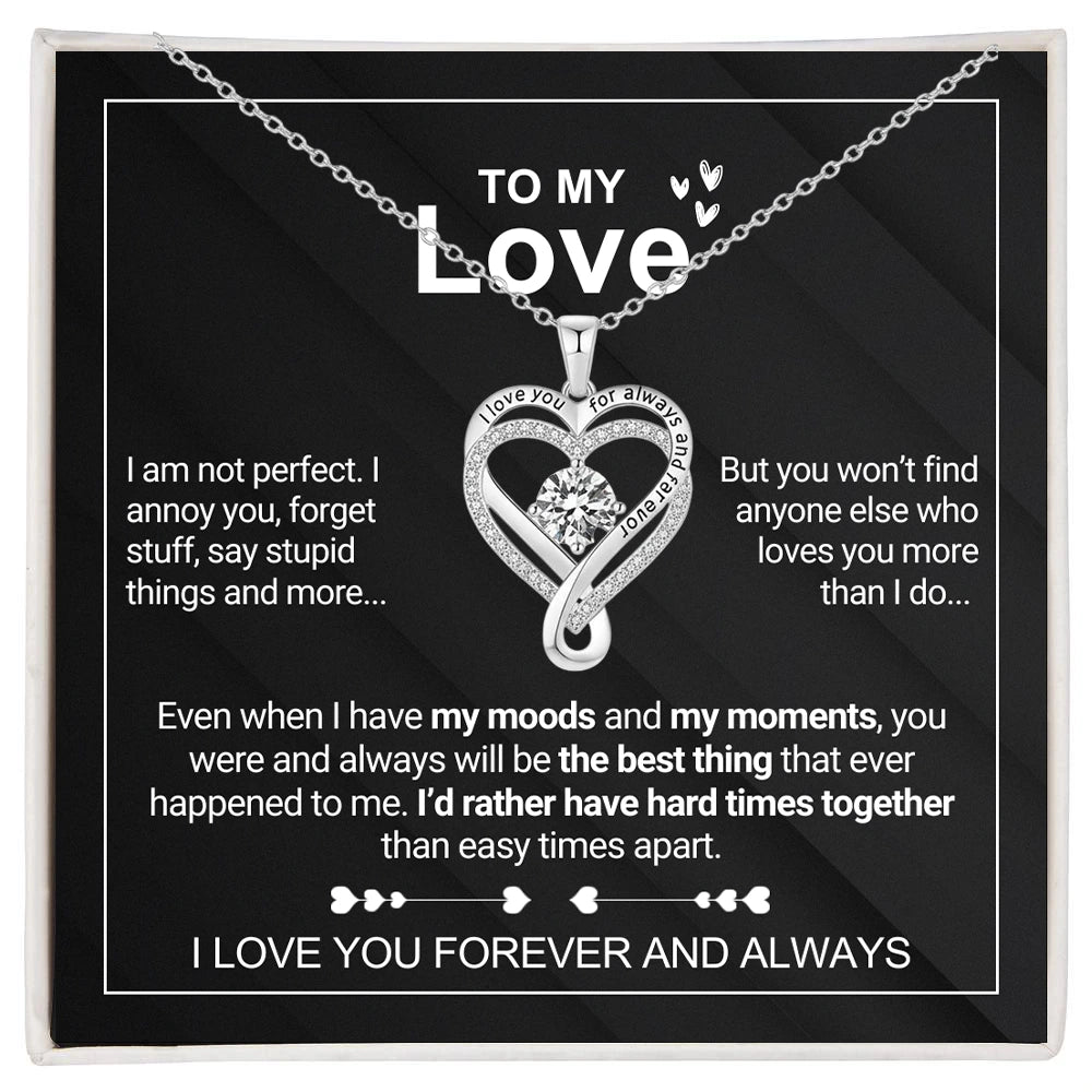 To My Wife - Forever & Always Necklace