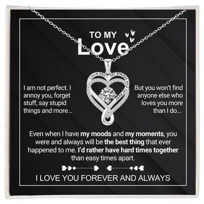 To My Wife - Forever & Always Necklace