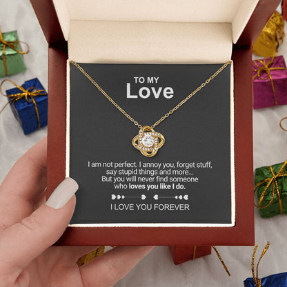 To My Love - Necklace With Gift Box