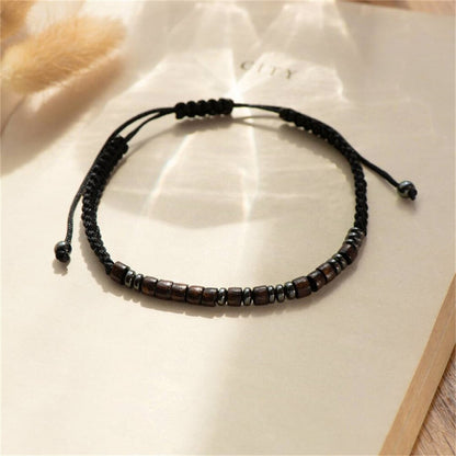 Morse Code Bracelet - To My Grandson - I Love You