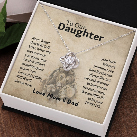 To Our Daughter - Love Mom and Dad