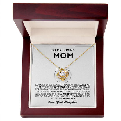 Loving Mom - Best Mom - Love Knot